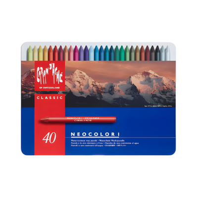 Caran D'Ache - Neocolour II Aquarelle Pastels - 40's