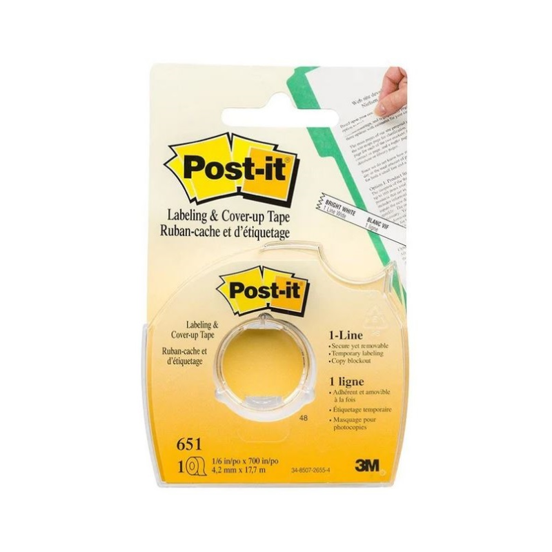 Post It Correction And Cover Up Tape
