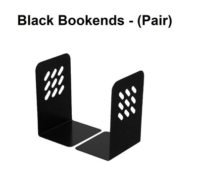 Black Bookends - (Pair)