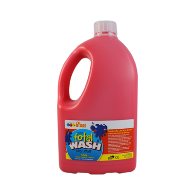 Warm Red 2L - Total Wash Kids Paint