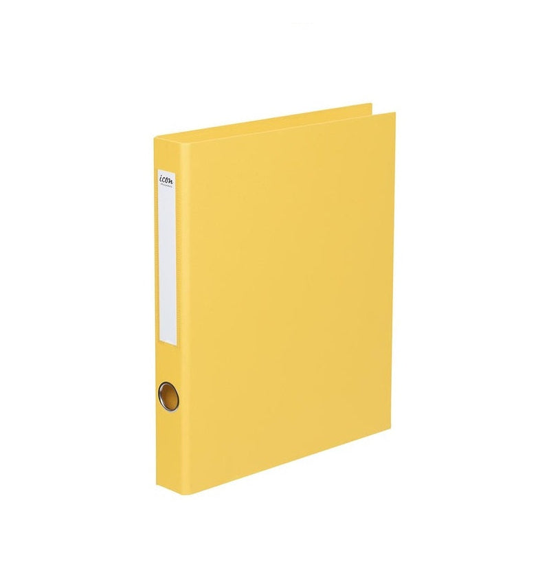 Yellow A4 Ringbinder Linen