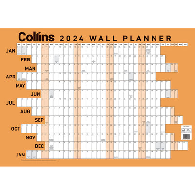 Year Wall Planner - A3 Unlaminated