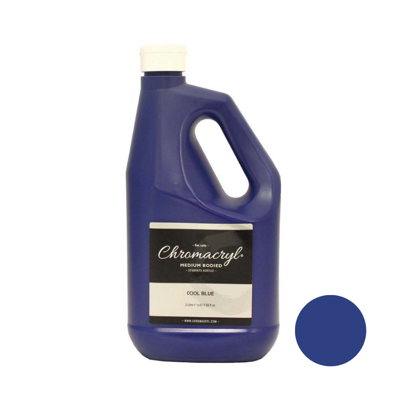 Cool Blue 2L - Chromacryl Acrylic Paint