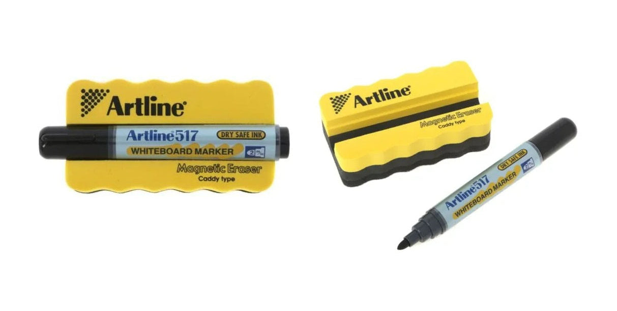 Whiteboard Marker and Magnetic Eraser