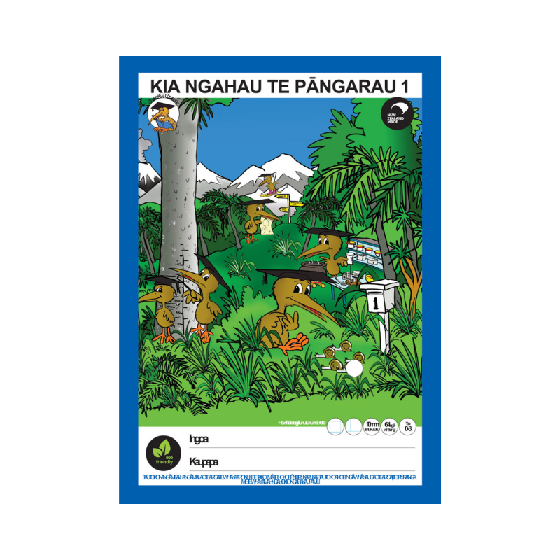 Clever Kiwi - Kia Ngahau Te Pangarau 1 (Fun Doing Maths 1) (10mm Grid)