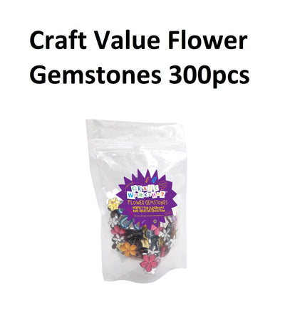 Craft Jewels - Flower Gems 300pcs