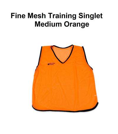 Fine Mesh Training Singlet - Medium Orange