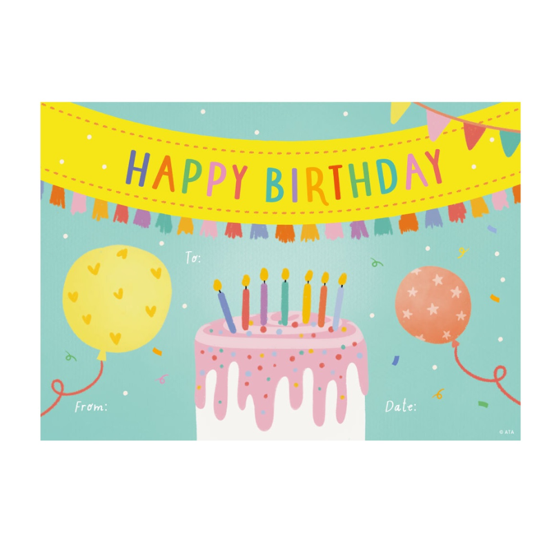 Happy Birthday - Certificates (Pack of 200)