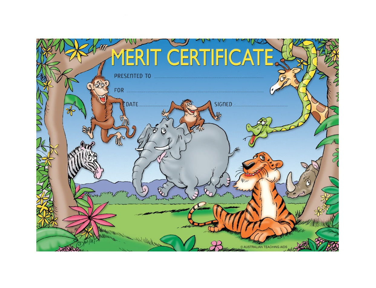 Merit Certificate