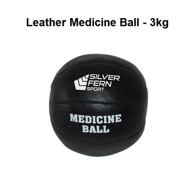 Leather Medicine Ball - 3kg