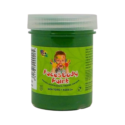 Green 125ml - Five Star Face Paint