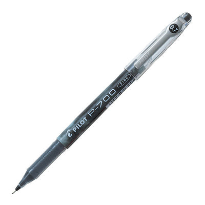Black - Pilot P700 Gel Pen - Fine Tip