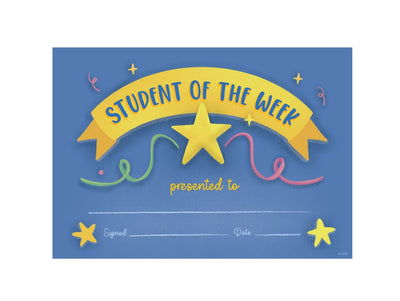 Student of the Week Certificate