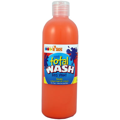Orange 500mL  - Total Wash Kids Paint