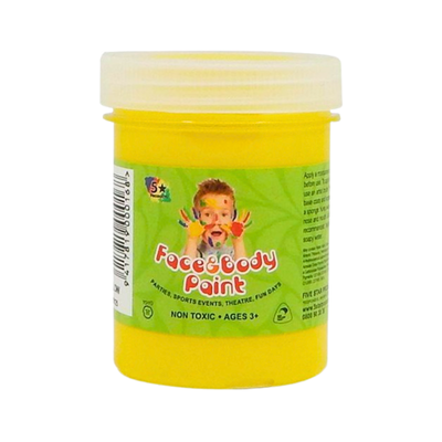 Yellow 125ml - Five Star Face Paint