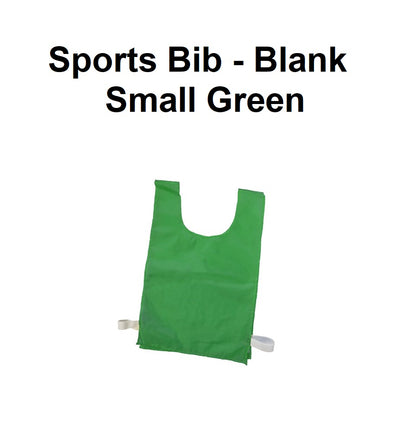 Sports Bib - Blank | Small Green