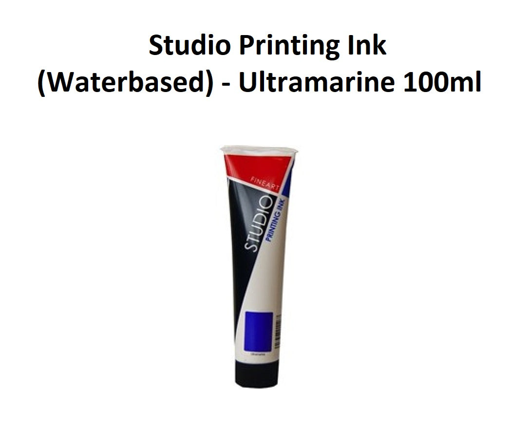 Ultramarine 100mL - FAS Studio Printing Ink (Waterbased)