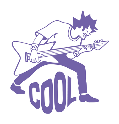 Cool Music - Merit Stamp