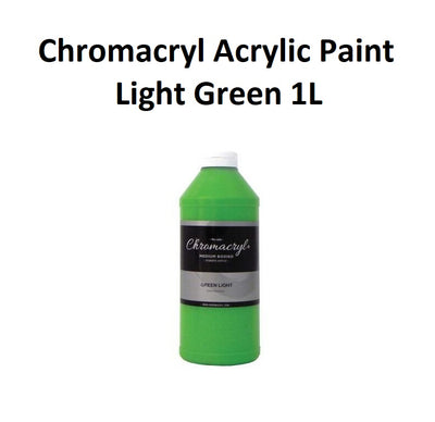 Green Light 1L - Chromacryl Acrylic Paint