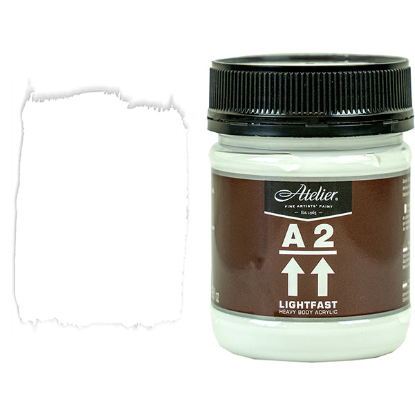 Titanium White 250ml - Chroma A2 Acrylic Paint