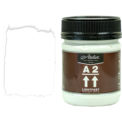 Titanium White 250ml - Chroma A2 Acrylic Paint