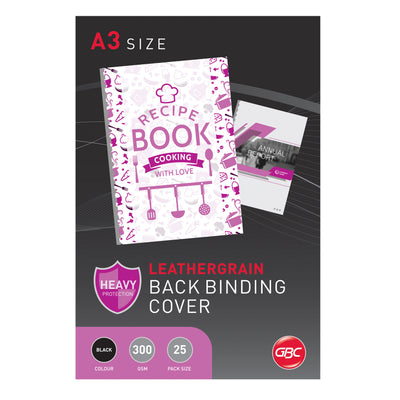 Leather A3 - Binding Covers Packet of 25