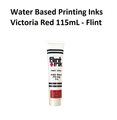 Victoria Red 115mL - Flint Water Based Printing Inks