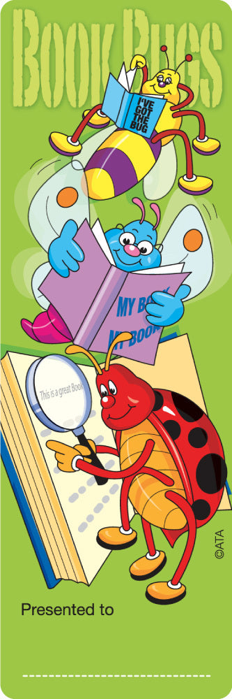 Book Bugs - Bookmarks (Pack of 35)