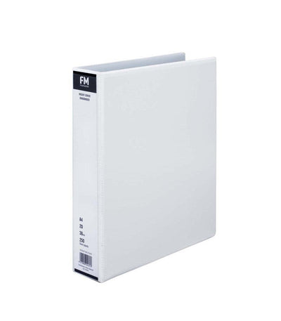 White A4 Ringbinder