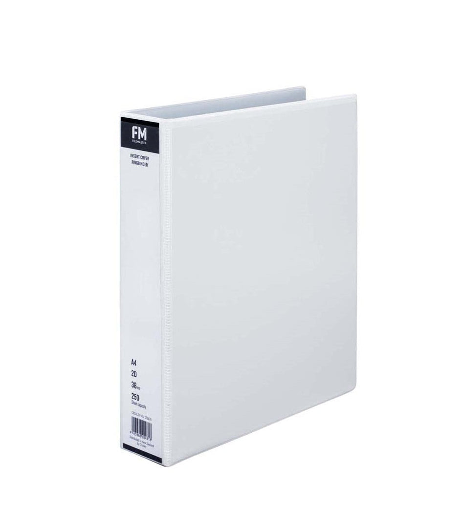 White A4 Ringbinder