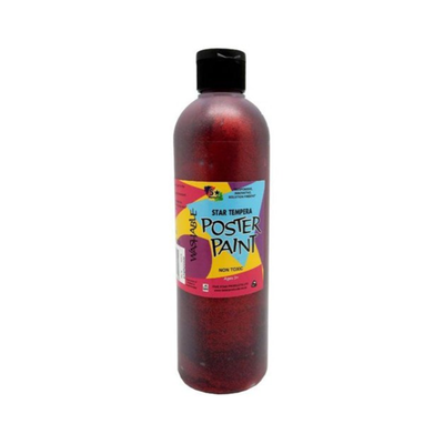 Red 500mL - Glitter Paint