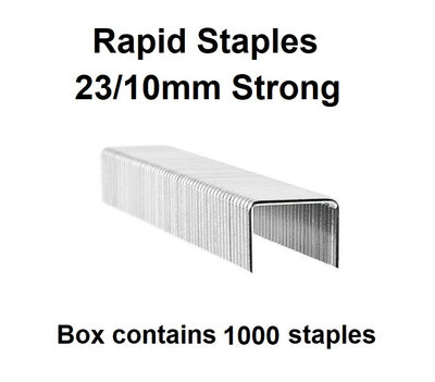 Staples - 23/10mm - Box of 1000