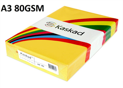 A3 Oriole Gold - Kaskad 80gsm 500 Sheets