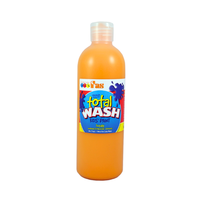 Warm Yellow 500mL - Total Wash Kids Paint