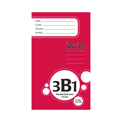3B1 - Notebook - 7mm Lined