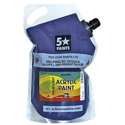 Cool Blue 1.5L - Acrylic Paint Pouch (NZACRYL)