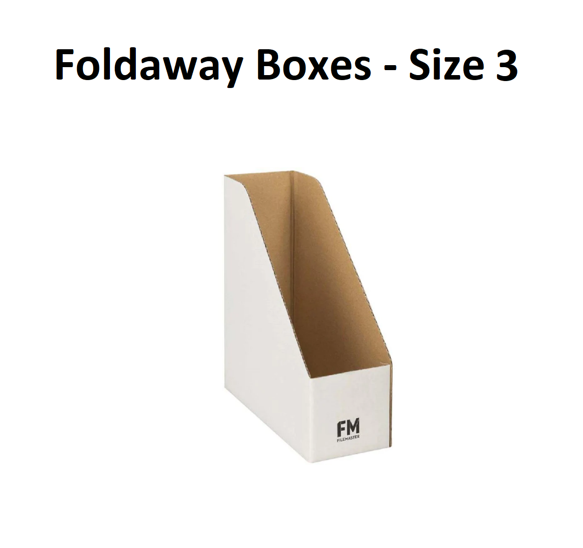 Size 3 - Foldaway Boxes / Magazine File (100 x 280 x 250mm)