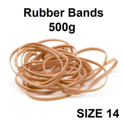 Size 14 - Rubber Bands 500g