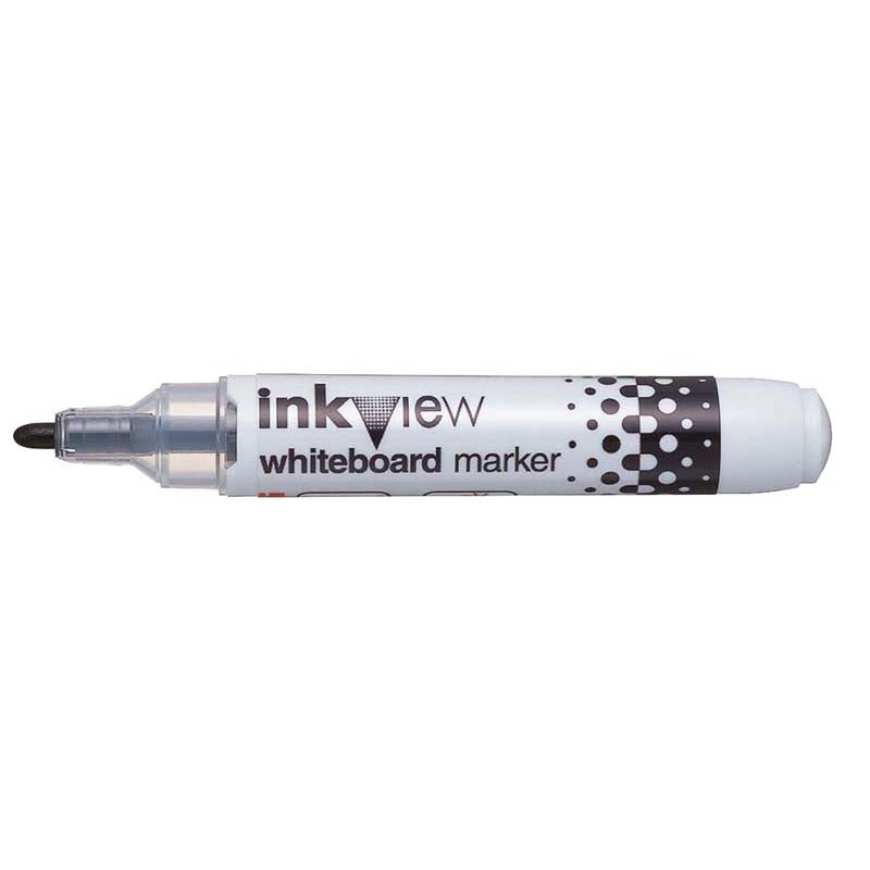 Black - Bullet Tip Uni Inkview Whiteboard Marker