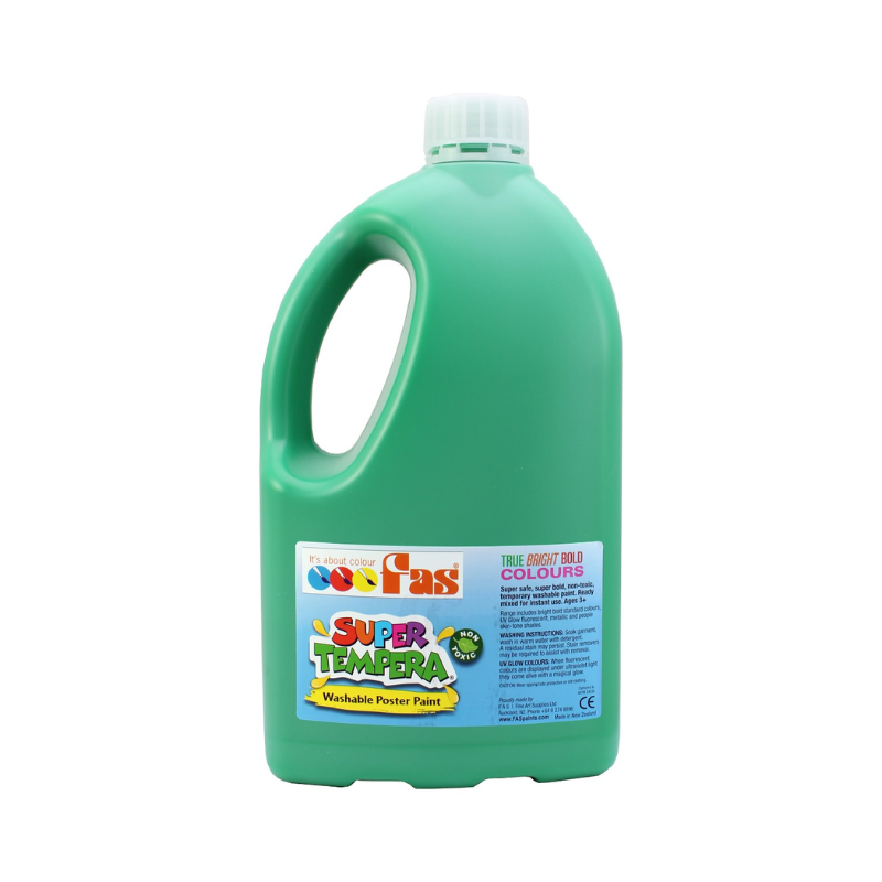Green 2L - FAS Super Tempera Poster Paint