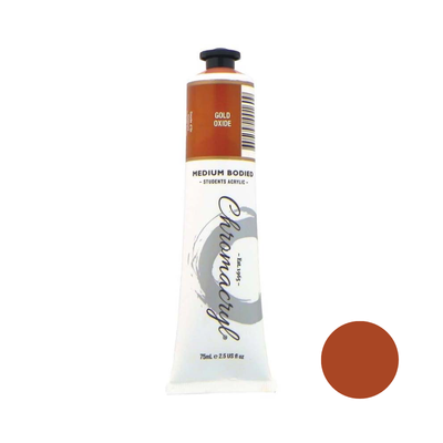 Gold Oxide 75ml - Chromacryl Acrylic Paint