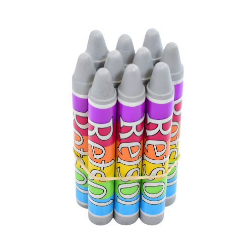 Grey Soft Wax Crayon