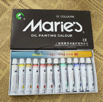 Set of 12 - Das Inspire Oil Paints