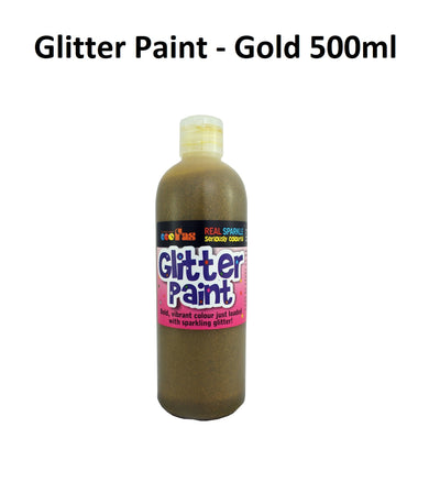 Gold 500mL - Glitter Paint