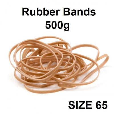 Size 65 - Rubber Bands 500g