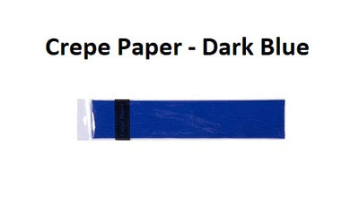 Crepe Paper - Dark Blue