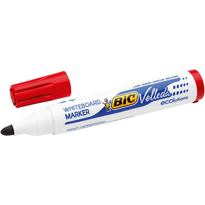 Red - Bullet Tip Bic Velleda Whiteboard Marker