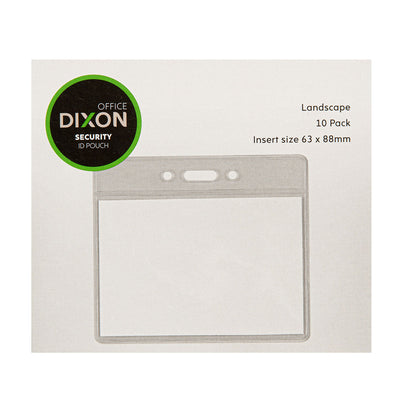 Soft ID Pouches - Landscape (Pack of 10)