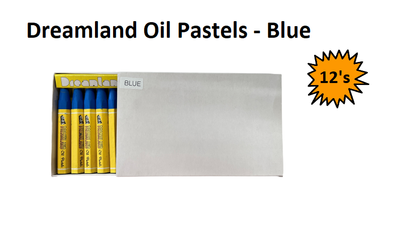 Dreamland Oil Pastels - Large 12's - Cobalt Blue