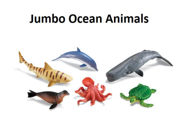 Jumbo Animal Sets - Ocean Animals